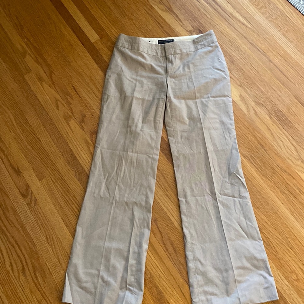 Banana Republic Gray/Beige wide leg trouser -2p